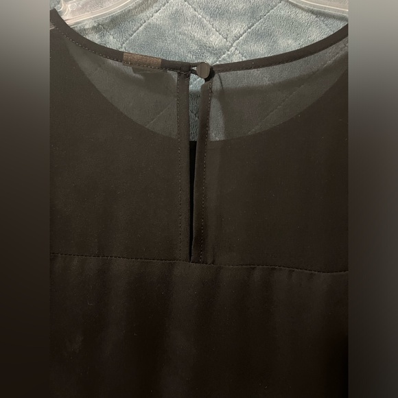 Women's Worthington 1X Lace Sleeve Sheer Blouse - Picture 7 of 8